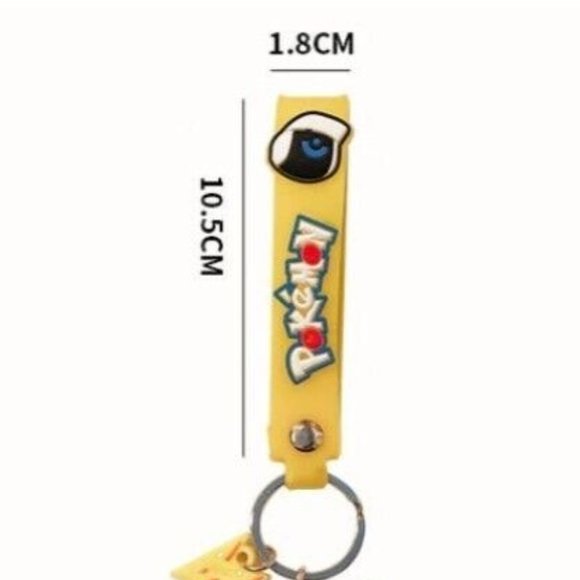 Pokemon Eevee X Pikachu Costume 2 in 1 Lanyard Keychain - NEW & SEALED - Picture 4 of 5